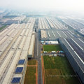Estructura de acero de gran amplio edificio de plantas industriales